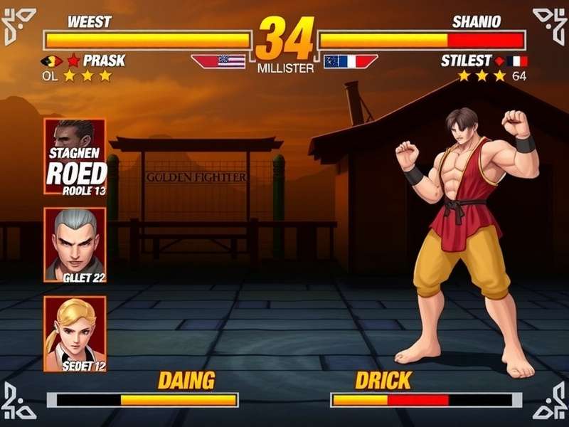 Golden Fighter gameplay screenshot